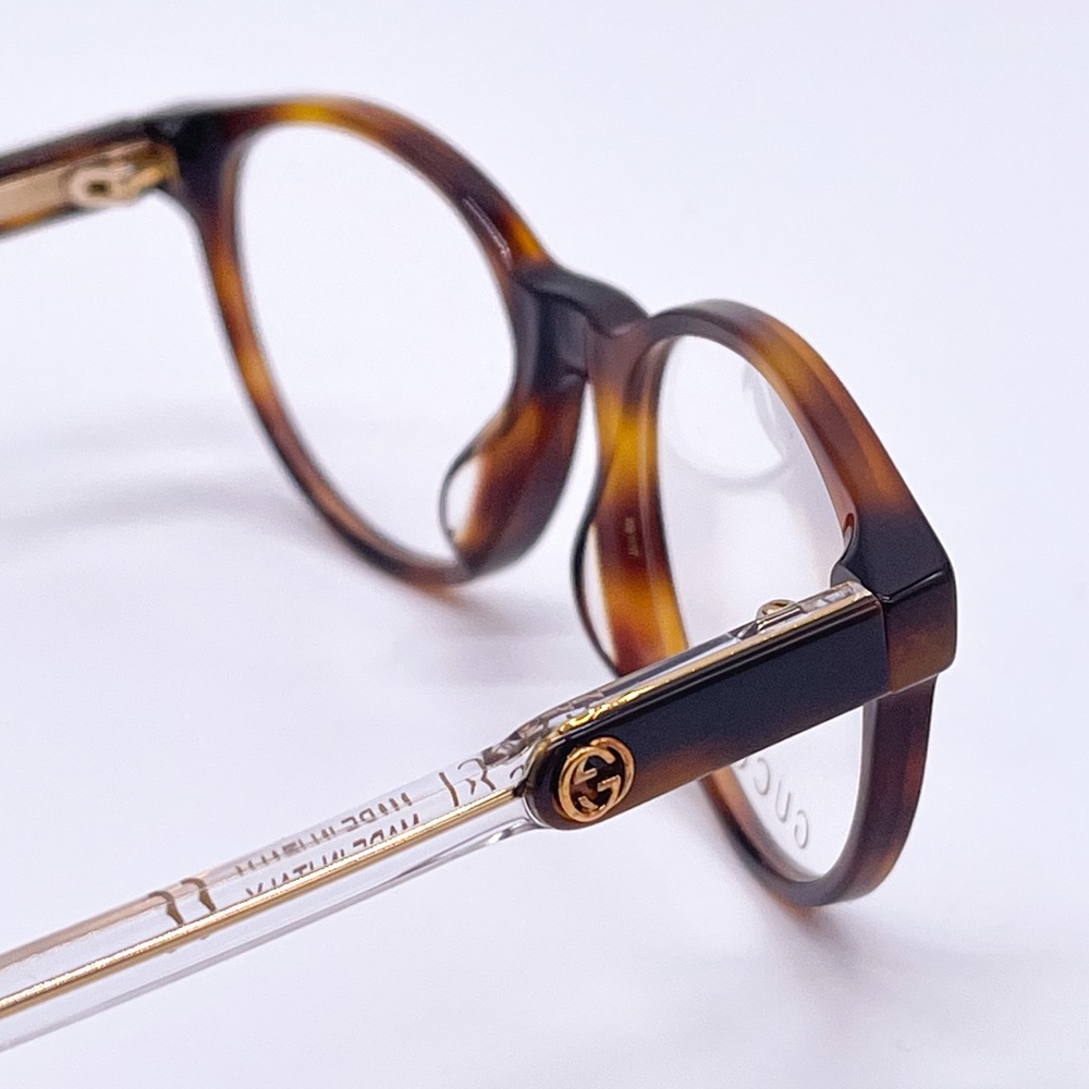 NEW GUCCI GG0487OA 003 EYEGLASSES GUCCI NEW COLLECTION - Picture 5 of 12
